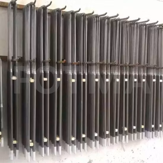 Hochtemperatur-L-gebogene 90-Grad-Mosi2-Heizelemente für Öfen und Öfen